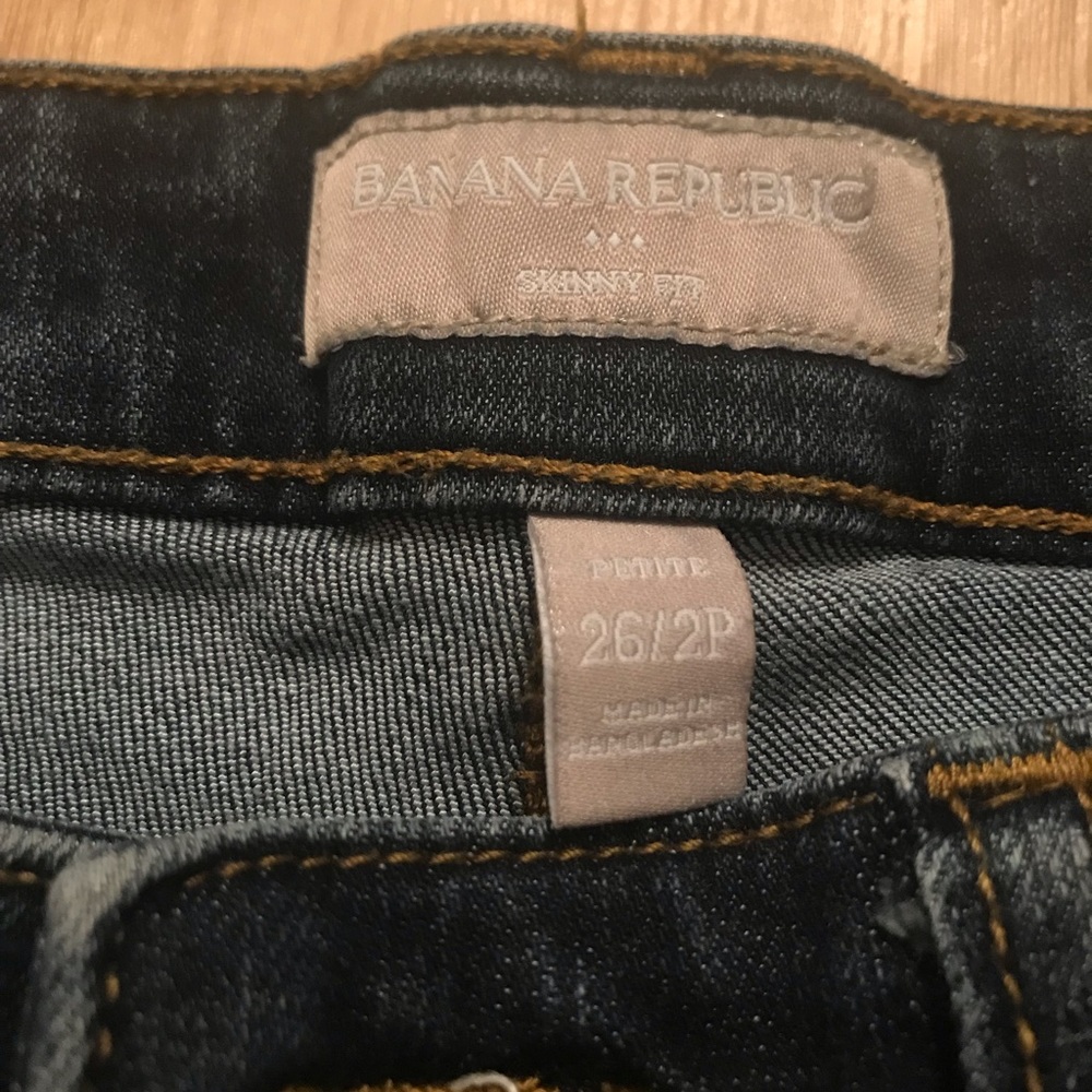 Banana Republic skinny Jeans. 2P